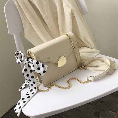 

Advanced sense of the sense of quality bag female 2019 new wave Korean version of the wild shoulder slung fashion chain small square bag