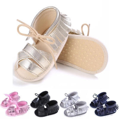 

Cute Tassel Summer Baby Sandals Soft Sole Child Girls Shoes Infant Sandals