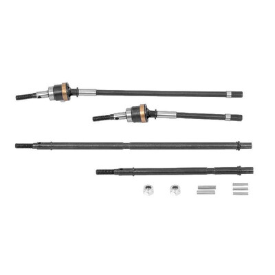 

Front Drive Shaft with Universal Drive Joint&Rear Drive Axle Kit for Axial Wraith RR10 90018 90020 90045 90048 RC Car