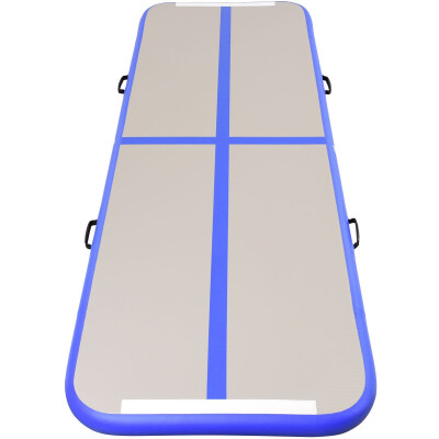 

Air Track Inflatable Gymnastics Tumbling Floor Mats with Pump-Blue