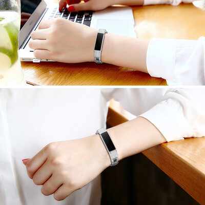 

High Quality Watch Band Zinc Alloy Women Watch Band Fashion Simple Style Wrist Strap For Fitbit Alta Smart Watch