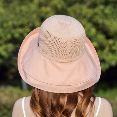

Hat girl summer Korean version of the sun hat with uv protection large eaves sun-proof sun-tie basin hat sun hat fisherman hat