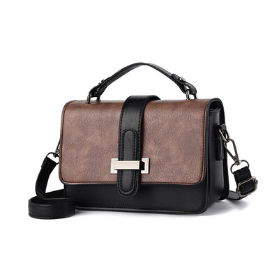 

Female bag 2019 new tide female bag Korean version of the fresh fashion single shoulder Messenger bag PU leather