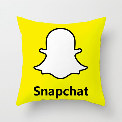 

40cm40cm Social Media Cushion Covers Luxury Microfibre Home Sofa Living Room Decorative Pillow Cover
