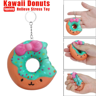 

Gotoamei Lovely Doughnut Cream Scented Squishies Slow Rising Squeeze Toys Collection