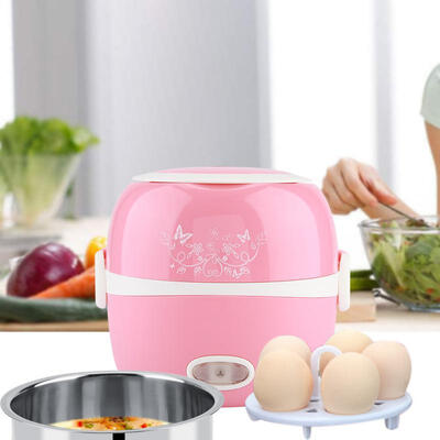 

Greensen 13  Electric Portable Mini Multifunctional Rice Cooker Food Steamer Home 220V