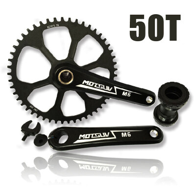 

MTB Road Bike CNC Crankset 170mm Cranks Arm&Bottom Bracket& Chainring