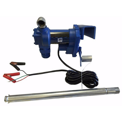 

Ktaxon DC 12 Volt 20Gallon Per Minute Gasoline Transfer Pump Electric Extractor Pump With Nozzle Kit & Hose for Diesel