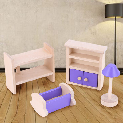 

Tailored Mini Furniture Play House Educational Toys DIY Small Furniture Role Playing