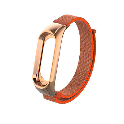 

Band Strap Watch Strap Nylon Watch Release Buckle Replacement Sport Bracelet Strap for XIAOMI MI Band 3