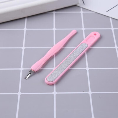 

3pcs Stainless Steel Nail Clipper Nail File Dead Skin Shovel Trimmer Set
