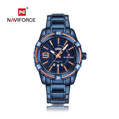 

9117 steel belt mens watch sports waterproof quartz watch fashion student watch