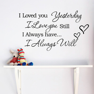 

Creative English Proverbs Wall Sticker