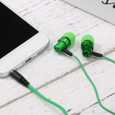 

K2 35mm Wired Headphones In-Ear Headset Stereo Music Earphone Smart Phone Earpiece Earbuds In-line Control w Microphone