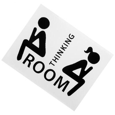 

Greensen 10pcs Funny Toilet Sticker Marker Sign Reminder Bathroom Decoration