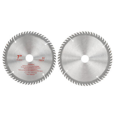 

Greensen 7inch Professional Alloy 60-Tooth Saw Blade Woodworking Cutting Disc Wheel Cutter