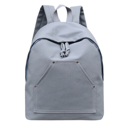 

Tailored Women Canvas Backpack Simple Fashion Backpack Female Travel Bag Student Bag