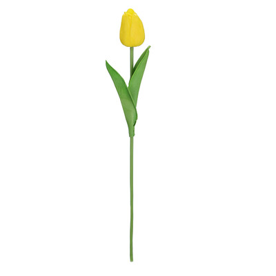 

Gobestart Mini Tulip Artificial Flower Latex Real Bridal Wedding Bouquet Home Decor