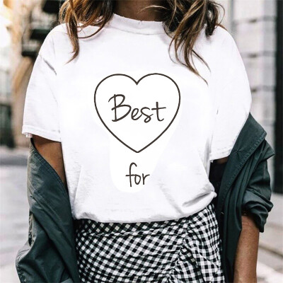 

Nomeni Women Girl Summer Casual Crewneck Tops Tee Shirts Blouse