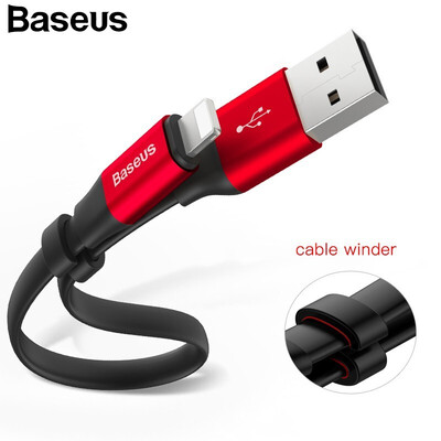 

Baseus Portable USB Charger Cable for iphone X 8 7 6 Fast Charging iPhone Data Cable 2A Apple Charger Cable