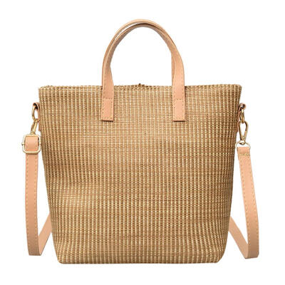 

Straw Shoulder Handbags Crossbody Women Top-handle Totes Messenger Bags
