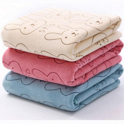 

Kids Baby Soft Bath Towel Infant Cotton Rabbit Wash Shower Towel Newborn Gift