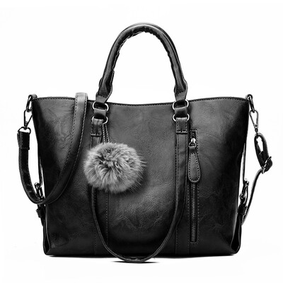 

Tailored Women Ladies Retro Solid Large Capacity Zip Shoulder Tote Handbag Crossbody Bags