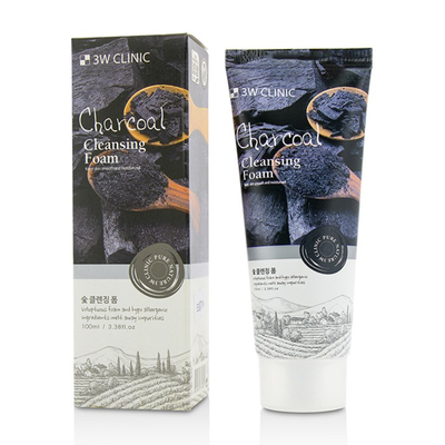 

3W CLINIC - Cleansing Foam - Charcoal 100ml338oz