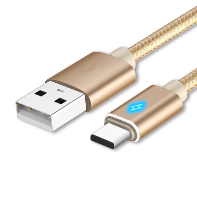 

1m Cable for Type-C Led Breath Light Braided Charging Data Charger