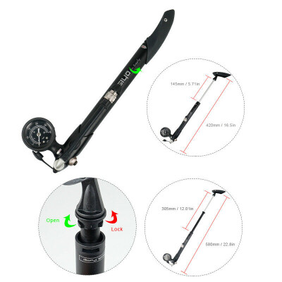 

Mini Portable Bicycle Air Pump MTB Road Bike Cycling Pump 300 PSI Removable