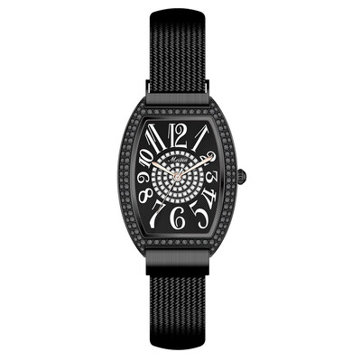

Unique Women Watches Square Dial Ladies Rhinestone Quartz Wristwatch Magnetic Buckle Strap Clock Romantic Design Reloj Mujer
