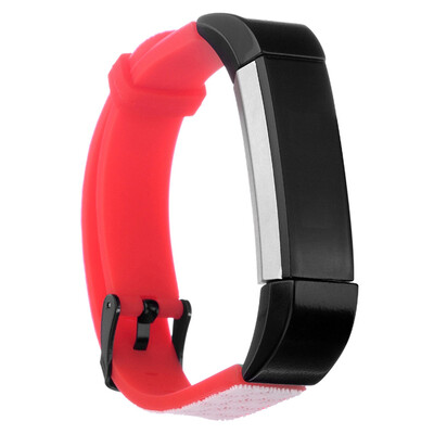 

〖Follure〗Large Replacement Wrist Band Silicon Strap Clasp For Fitbit Alta HR Watch BK