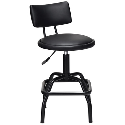 

Adjustable Swivel Vintage PU Leather Bar Stool