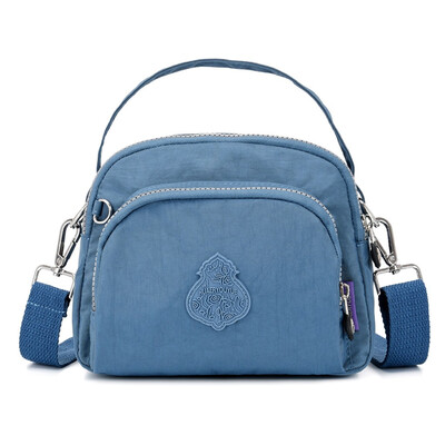 

Tailored Fashion Womens Outdoor Zipper Large Capacity Nylon Shoulder Bag Travel Bag