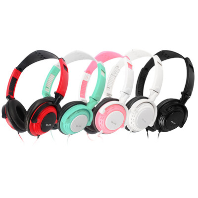 

35mm Wired Gaming Headset Over-Ear Sports Headphones Music Earphones with Microphone In-line Control for Smartphones Tablet Lapto