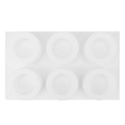 

Greensen 6 Compartment Silicone Mold Fondant DIY Cake Decor Tool Chocolate Sugar Craft Tool