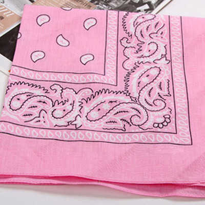 

Unisex Vintage Handkerchief Sports Print Headscarf Lace Women Men Head Wrap Neck Scarf Wristband 14 Colors