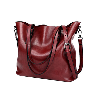 

Tailored Fashion Women Retro Crossbody Bag Shoulder Bag Handbag Bucket Bag Tote Bag Black