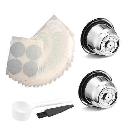 

Food-grade Stainless Steel Refillable Reusable Coffee Capsule Pod For Nespresso
