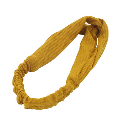 

Vintage Cross Knot Elastic Hairbands Women Spring Suede Soft Solid Headbands Bandanas Girls Hair Bands Hair Accessories