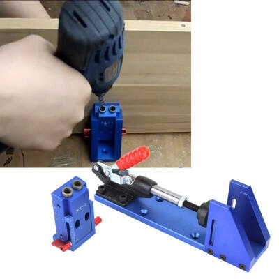 

Greensen Wood Working Tool Pocket Hole Jig with Toggle Clamp&Step Drill Bit