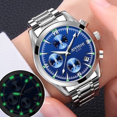 

Mens Watch Mens Watch Student Korean Edition Simple Casual Trends Atmosphere Personality Fashion Luminous Waterproof Sports