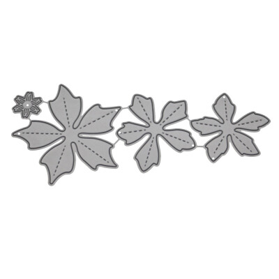 

Gobestart New Flower Heart Metal Cutting Dies Stencils DIY Scrapbooking Album Paper Card