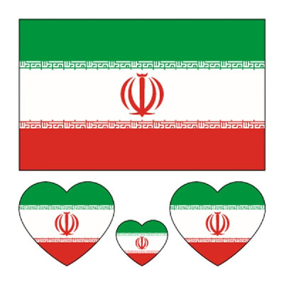 

Environmental Protection Waterproof&Anti-sweat National Flag Tattoos Stickers Football Fan Sticker