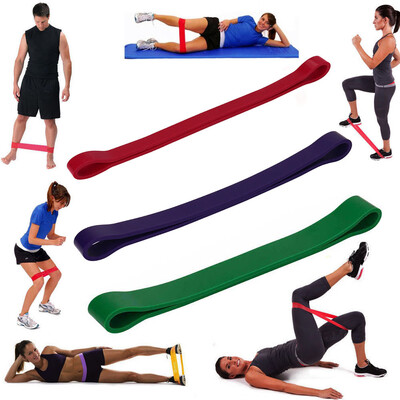 

〖Follure〗Set of 3 Resistance Exercise Loop Bands Home Gym Fitness Premium Natural Latex