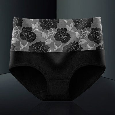

Womens High Rise Underwear Panties Casual Triangle Briefs Knickers Underpants