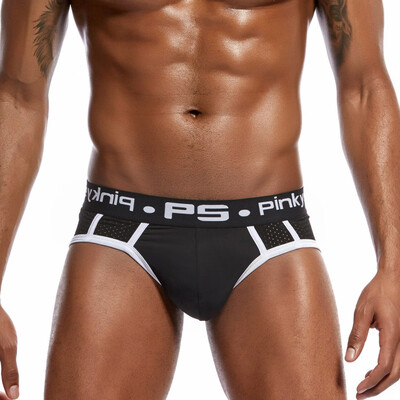 

Tailored Mens Sexy Letter Print Short Breathable Net Underpants Pants Briefs Underwear