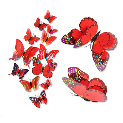 

〖Follure〗3D DIY Wall Stickers Fridge Magnet Home Decor Butterfly Stickers Room Decor