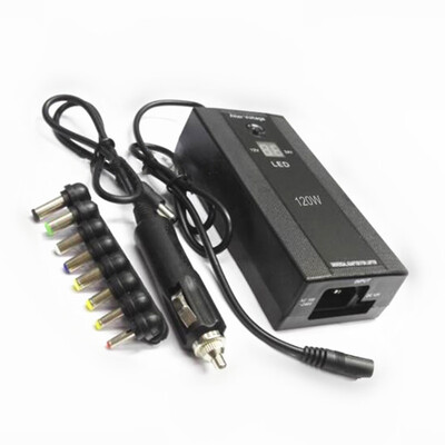 

100W USB Port LED Display Car Charger Laptop Notebook Adjustable 12-24V Power Supply Adapter Set 8 Detachable Plugs