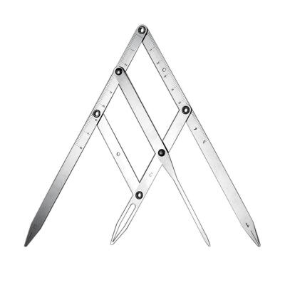 

Eyebrow Tattoo Ruler Golden Ratio Grooming Stencil Shaper Symmetrical Tool